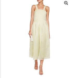 BNWT tibi organza midi dress